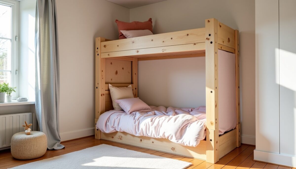 Astuces ingénieuses pour optimiser l’espace vertical dans une petite chambre d’enfant autour du lit Astuces ingénieuses pour optimiser l’espace vertical dans une petite chambre d’enfant autour du lit